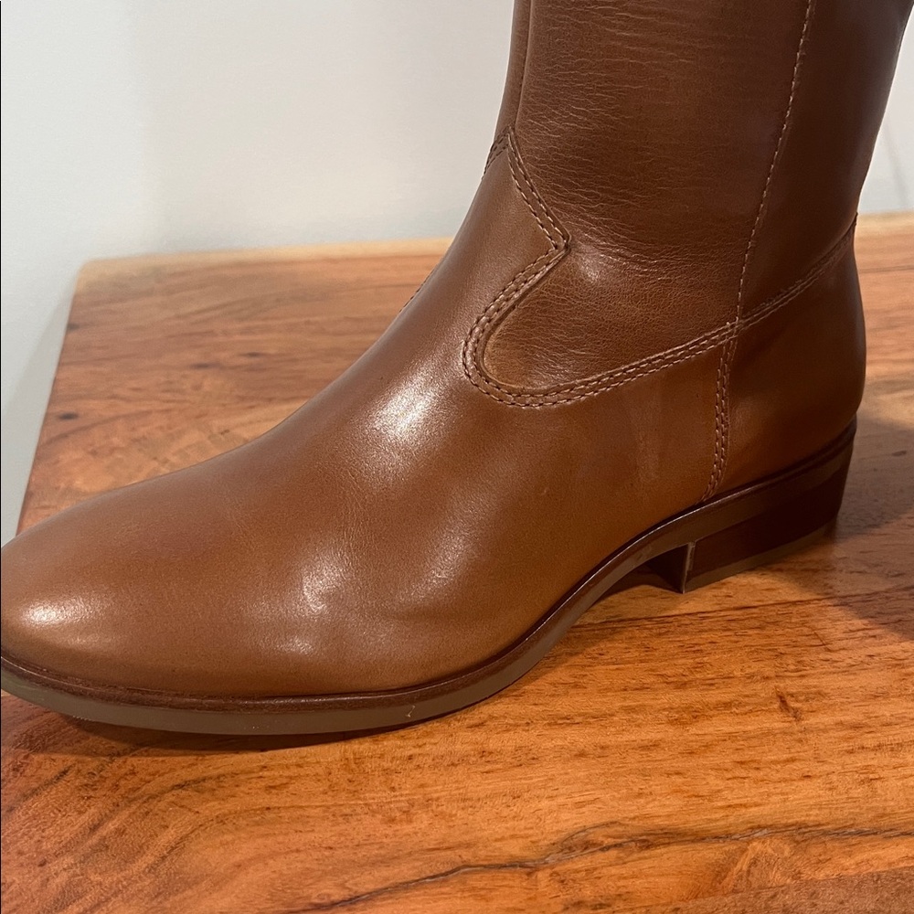 Vince Camuto Women's Selpisa Knee High Boots Size 6.5M Color: Medium Walnut NIB - Picture 10 of 10